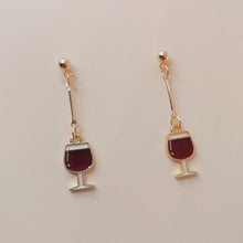 Load image into Gallery viewer, Wine Earrings
